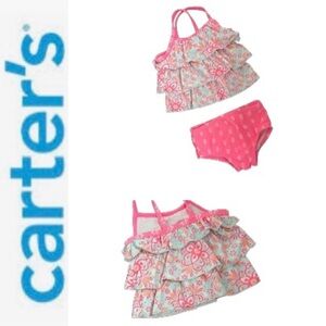 🌸🌸Cute Layered Ruffle 2Pc Swimsuit